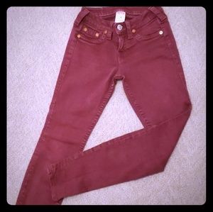 True Religion hi-rise denim